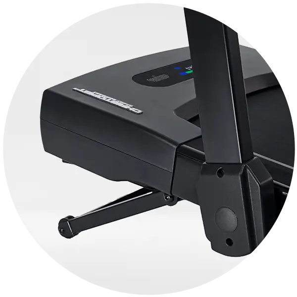 Laufband 2in1 schwarz: 